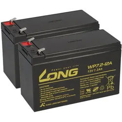 USV Akkusatz kompatibel YUNTO P 1250 AGM Blei Notstrom Batterie