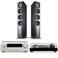 DEFINION 3 + DENON DRA-800H + DUAL DT 500