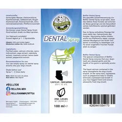 Bellfor Zahnpflegeprodukte für Hunde - Dental Spray 100 ml