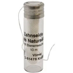 Zahnseide - Glasflacon