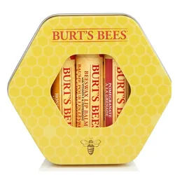 BURT'S BEES Lippenbalsam New Tin Trio, Stk