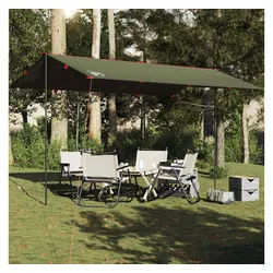 vidaXL Tarp-Zelt, Tarp Olivgrün 506x306 cm Wasserdicht