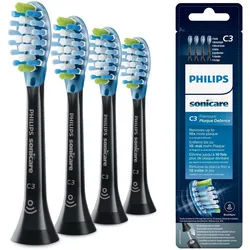 Philips Sonicare C3 Premium Plaque Defence Standard-Bürstenköpfe für Schallzahnbürste 1 St