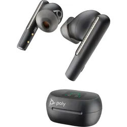 POLY Black Weeks % | Voyager Free 60 + UC Carbon Black Earbuds +BT700 USB-C Adapter +Touchscreen Charge Case