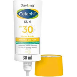 Cetaphil SUN Sensitive Gel-Fluid SPF 30 Extra-leichter Sonnenschutz Gesicht Gel ml Unisex 30 ml Gel