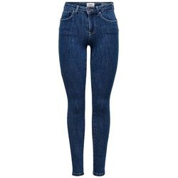 ONLY Skinny-fit-Jeans Power (1-tlg) Plain/ohne Details, Weiteres Detail blau L