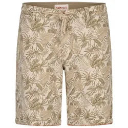 Hattric Bermudas Chino Bermuda Leinen beige 36