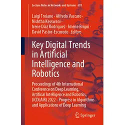 Key Digital Trends In Artificial Intelligence And Robotics, Kartoniert (TB)