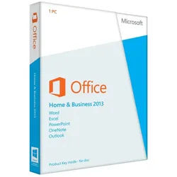 Microsoft Office 2013 Home and Business 32/64-Bit FR