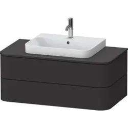 Duravit Waschtischunterschrank o. ES Happy D.2 Plus 40,8x100x55cm, 2 SchKa., graph supermatt