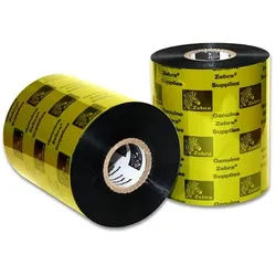 Zebra 3400 Performance Wachs/Harz-Farbband 156mm x 450m / Kern 25,4 / schwarz 03400BK15645