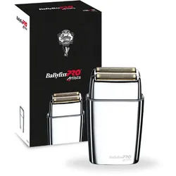 BaBylissPRO 4Artists Doppelfolienrasierer FOILFX mit Vollmetallgehäuse - silber