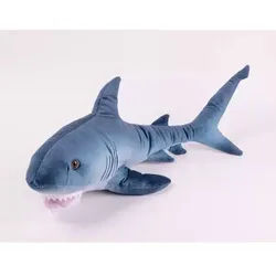 Plüschfigur Blauer Hai – 62 cm