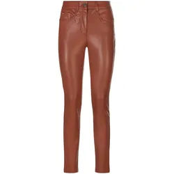 Le pantalon coupe style 5 poches BASLER marron