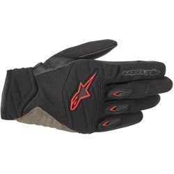 Alpinestars Shore Handschuhe, schwarz-rot, Größe S für Männer