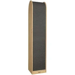 Livetastic Aktenschrank , Graphitfarben , Holzwerkstoff , 3 Fächer , 46x192x44 cm , Büromöbel, Büroschränke, Aktenschränke