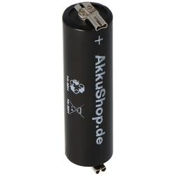 AccuCell NiMH Akku X1600 AA auch passend für Wella Contura HS40, HS61 ca. 50,5x14,5mm, vor der Bestellung die Abmessungen des Akkus prüfen !