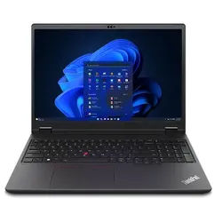 Lenovo ThinkPad P16v Gen 2 Processeur Intel® Core Ultra 9 185H vPro® c?urs E jusqu?à 3,80 GHz, c?urs P jusqu?à 5,10 GHz, Windows 11 Professionnel 64, Disque SSD M.2 2 To 2280 PCIe Gen4 Performance TLC Opal