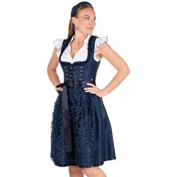 MarJo Dirndl Midi Dirndl 2tlg. - BIBERTAL - navy 42