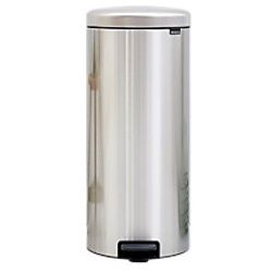 Brabantia Edelstahl Treteimer 30 L 29,3 (B) x 38 (T) x 67,9 (H) cm Silber