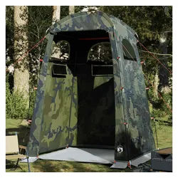 furnicato Faltzelt Duschzelt Camouflage Wasserfest, (1 tlg) bunt