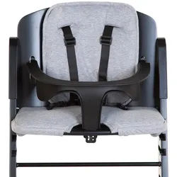 Childhome Hochstuhleinlage , Hellgrau , Textil , Uni , 32x4x46 cm , Klettverschluss, abwaschbar , Babymöbel & Kindermöbel, Babyzimmer, Hochstühle