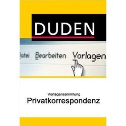 Duden Vorlagensammlung - Privatkorrespondenz