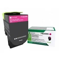 Lexmark Original Tonerkartusche 71B20M0 Magenta