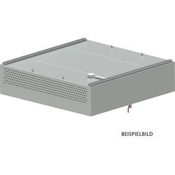 Stalgast Induktions-Deckenhaube mit Kompensation "Basic Line", Kastenform 4700 mm x 2200 mm mit Flammschutzfilter Typ B