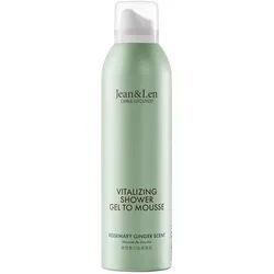 Jean & Len Vitalizing Shower Gel To Mousse Rosemary Ginger 200 ml Unisex