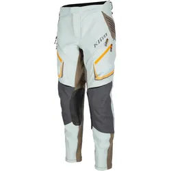 Klim Sedona Enduro Mesh Damen Motorrad Leder-/Textilhose, grau-braun, Größe XL 36