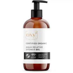 oxy8 Naturkosmetik Aqua Relative Shower GEL – Pflegendes Duschgel. Beruhigt Hautprobleme Duschgel 250 ml Unisex