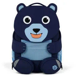 Affenzahn Großer Freund Bär -Kindergartenrucksack Dunkelblau, Hellblau