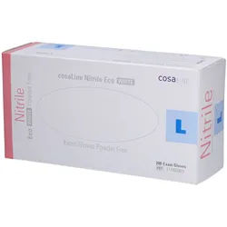 cosaLine® Untersuchungshandschuhe L Nitril Eco puderfrei