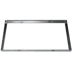 Winkelrahmen für Baunormrost feuerverzinkt - 350 x 500