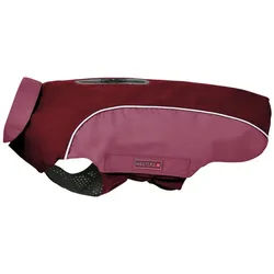 Wolters Hunderegenmantel Regenjacke Easy Rain dunkelrot/himbeere rot Größe: 24 cm / Rückenlänge: 23 - 25 cm Brust­umfang: 28 - 35 cm