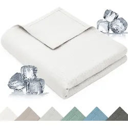 Blumtal Kühldecke Bambus Viskose 120x100 cm, Sonoma Eiche , Textil , 120x100 cm , Oeko-Tex® Standard 100 , Heimtextilien, Wohntextilien, Decken, Kuscheldecken