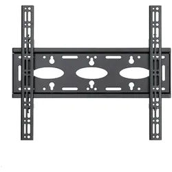 B-Tech BT8441/B Flache TV Wandhalterung bis 55 Zoll und 80 kg, schwarz