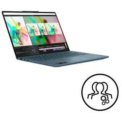 Lenovo Yoga Pro 7 14 R7-32GB-1TB +3 Jahre Premium Care AMD Ryzen AI 7 350 Prozessor 2,00 GHz bis zu 5,00 GHz, Windows 11 Pro 64, 1 TB SSD M.2 2242 PCIe 4.0 TLC, 14,5 Inch, Tidal Teal