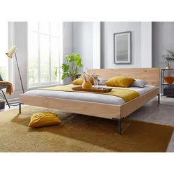 Livetastic Bett , Fichtefarben , Holz , Fichte , massiv , 140x200 cm , in verschiedenen Größen erhältlich , Schlafzimmer, Komplette Schlafzimmer und Serien, Schlafzimmerserien