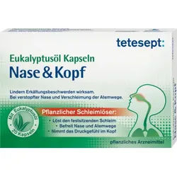 Tetesept Eukalyptusöl Kapseln Nase & Kopf 20 St