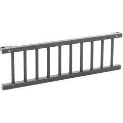 Babybay Verschlussgitter , Grau, Schieferfarben , Holz , Buche , 94x27.5x6 cm , EN 71 , Baby & Kindermöbel, Babyzimmer, Laufgitter