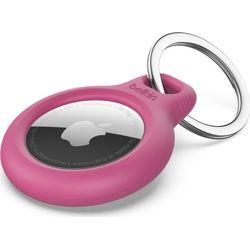 Belkin Secure Holder mit Schlüsselanhänger für Apple AirTag pink (F8W973btPNK)