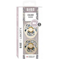 Bibs® Liberty Sauger Größe 2 (ab 6 Monaten) Garden Bobo Ivory