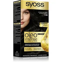Syoss Oleo Intense Permanent-Haarfarbe mit Öl Farbton 1-10 Intense Black 1 St.