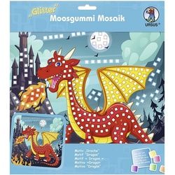 Ursus - Ludwig Bähr Moosgummi Ursus MOOSGUMMI MOSAIK "GLITTER DRACHE"