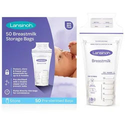 Lansinoh Breastfeeding Breastmilk Storage Bags Beutel Muttermilch-Aufbewahrung 50 St.