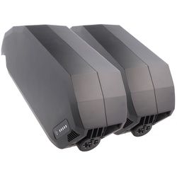 2 Stück 720Wh E-Bike Akku passend für den BOSCH POWERPACK AKKU 500 PERFORMANCE LINE RAHMENVERSION 36V 20Ah, kompatibel zu Dual Battery System