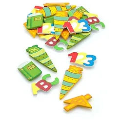 Streuteile "Schule", 2–5 cm, 24 Stück