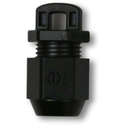Terminator cap for round Q Cable ends